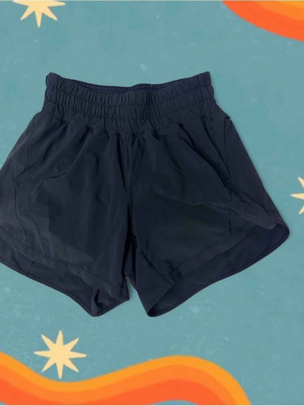 Lululemon running shorts size 4